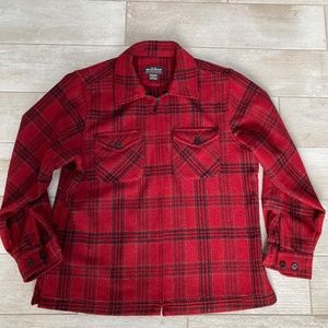 Ladies Woolrich Zip Up Shacket, Size L